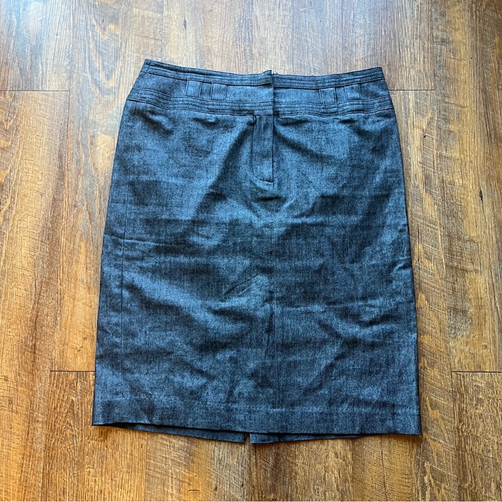 Soft jeans material skirt
